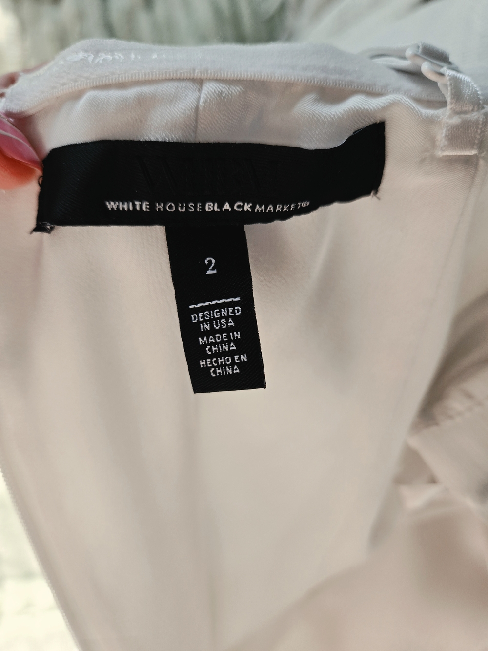 White House Black Market Linen-Blend Strapless Maxi Dress ( Regular) - Picture 4 of 10